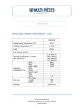 BIOSOLUBLE CERAMIC FIBER 2300 ° F - 1 '' - 8 LBS / FT3