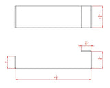 CLIP HEARTLAND OVAL (1258)