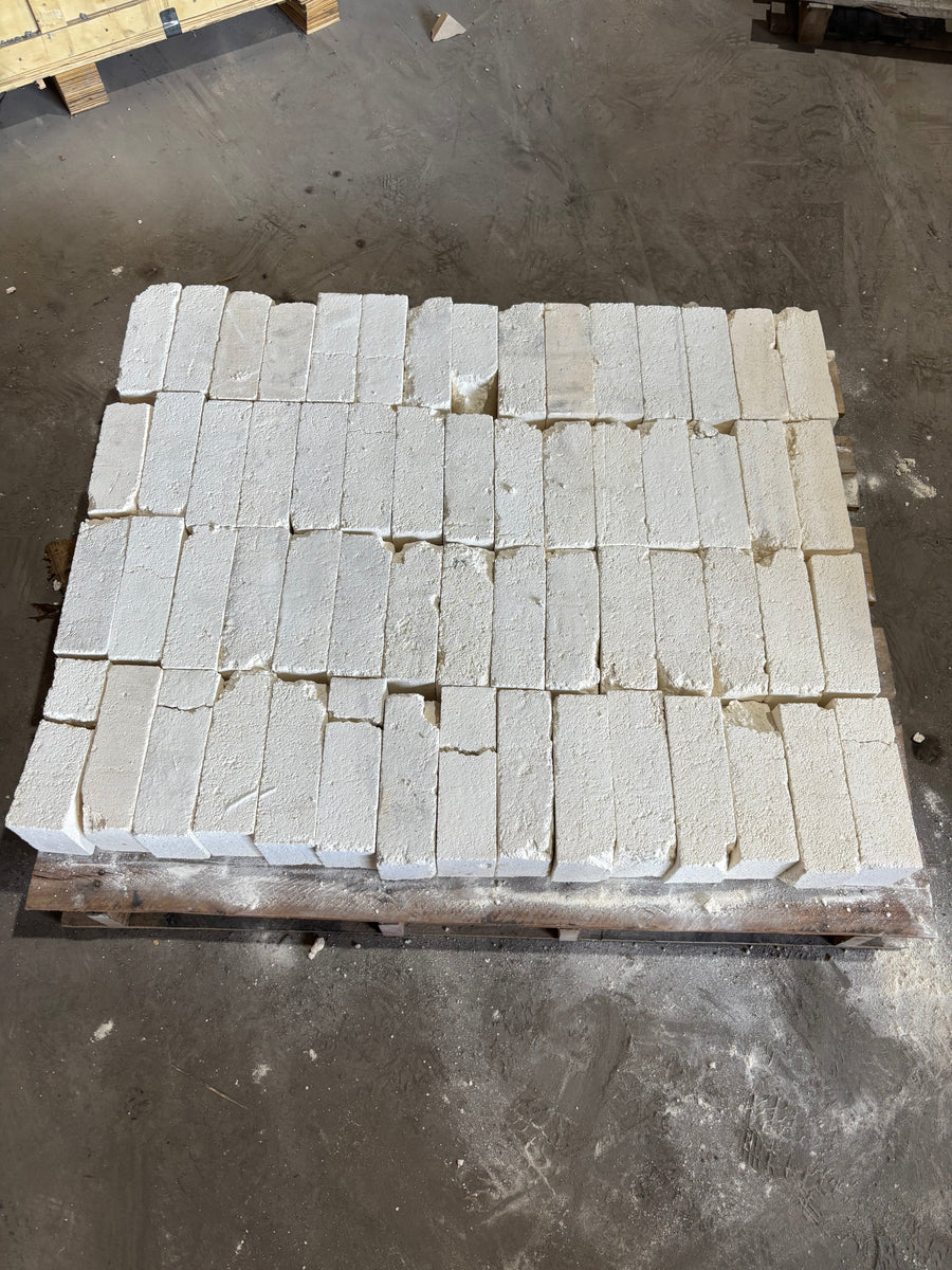 Lot De 12 Briques Réfractaires Isolantes IFB 2300F Pour Poêle à Bois - Neuves (Pellethead)